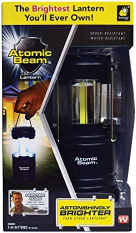 Atomic Beam Lantern Original by Bulbhead, Bright 360-Degree, Collapsible LED Lantern for Emergencies & Camping