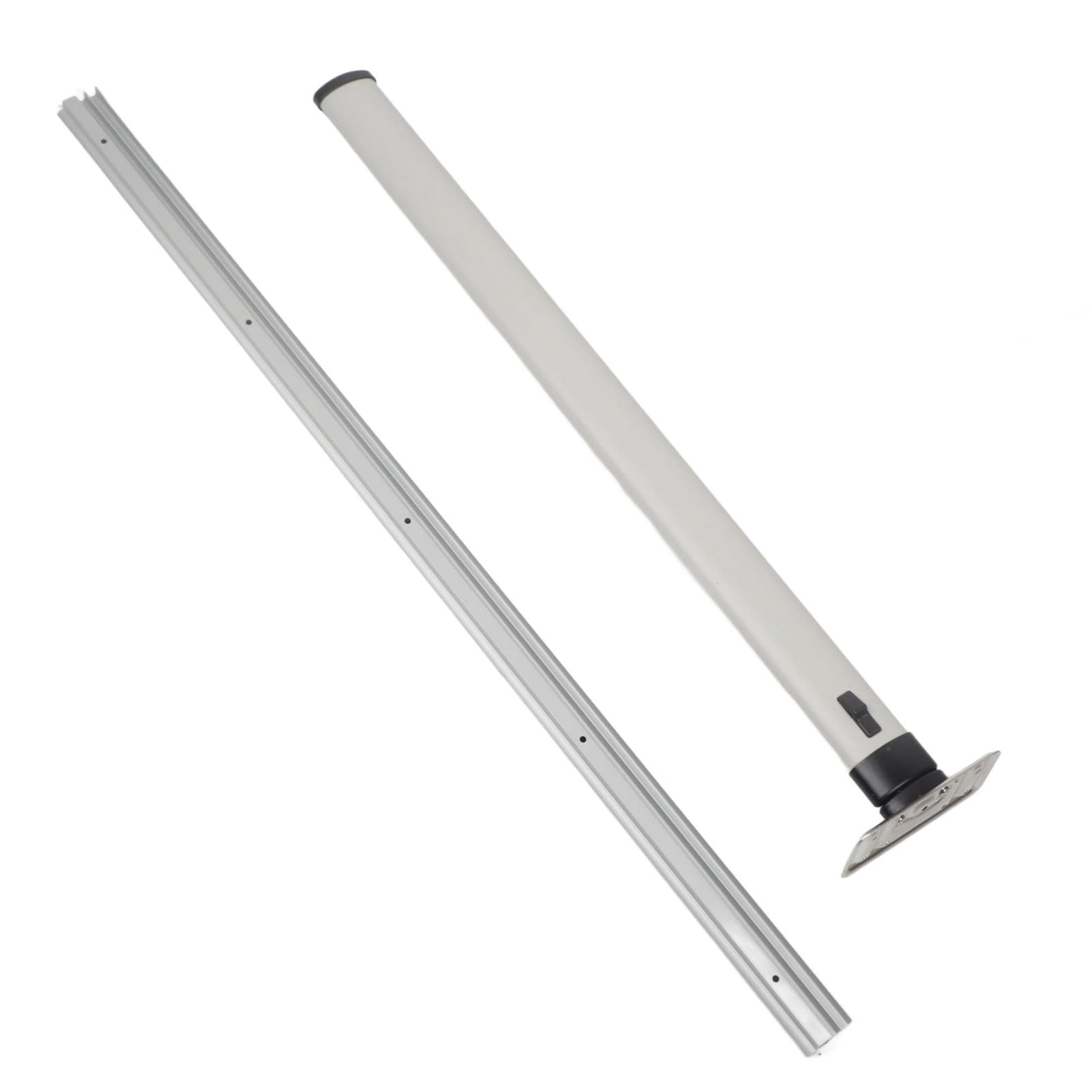 Patas de mesa plegables de aleación de aluminio desmontable de 730 mm para caravana, remolque, autocaravana, caravana, escritorio de montaje en pared
