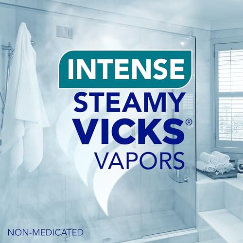 Vicks VapoShower Max Tablets, Non-Medicated Eucalyptus Shower Steamer Tablets, Menthol, Aromatherapy, 4ct - image 6