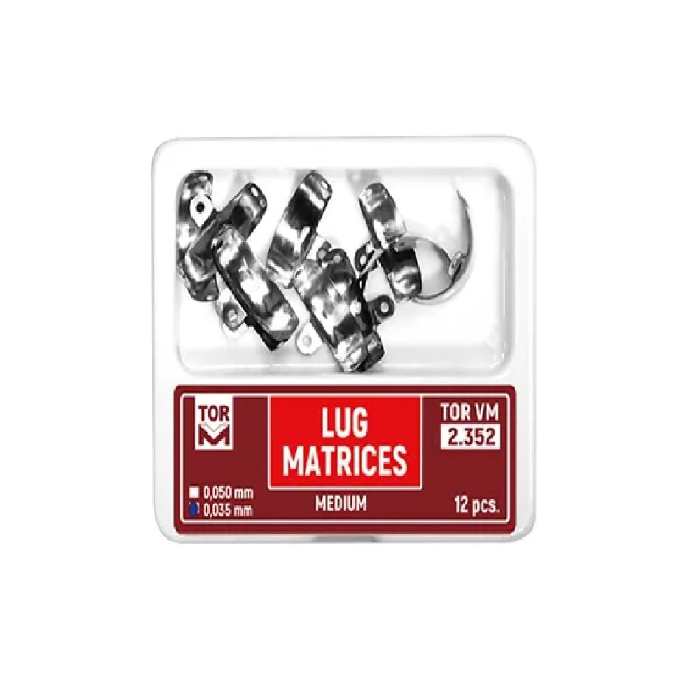SuperEndo Russia Tor Vm Lug Matrices Medium (2.352) | Pack of 12 Pcs | Durable & Precision Matrices for Root Canal & Orthodontic Treatments-image-43