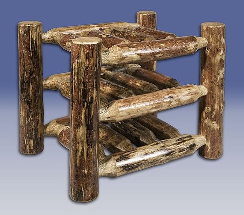 Glacier Country Countertop Wine Rack