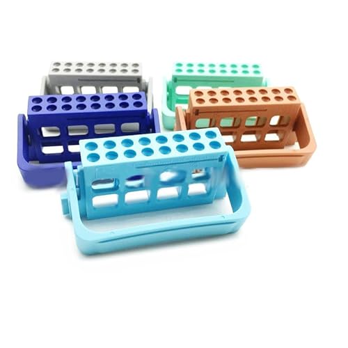 Reehut 3Pcs 16 Holes Autoclavable Endo Files Holder Dispenser Endodontic Drill Stand Endo File Blocks Deep Blue thumb #3