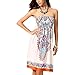 Produktbild Grace Kalin Damen-Sommerkleid / -Strandkleid mit V-Ausschnitt, lockere Passform, zum &Uuml;berziehen &uuml;ber einen Badeanzug