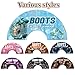 13'' Large Boots on The Ground Hand Fan Where Them Fans At Clack Fan Clacking Fans for Line Dancing Hand fan foldable Fan For Cowgirl Women Men (Design-3)
