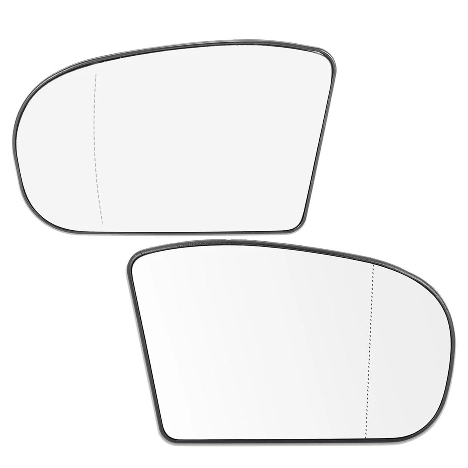 Espejo retrovisor térmico de Mercedes E320 y E55 AMG 2003-2006 con placa base 4