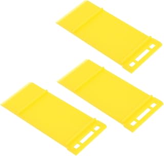 SHINEOFI 3 Piezas De Abridores De Piezas De Modelo Separadores De Papel De Lija Herramientas para Modelos Color Amarillo