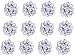 The Gift Wrap Company 4832-02 Decorative Confetti Bows, Large, Silver Metallic