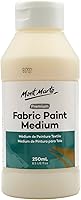 Mont Marte Premium Fabric Paint Medium 8.5oz - Textile Medium for Acrylic Paints, Anti-Flaking, Flexible for Clothes, Totes & Homewares