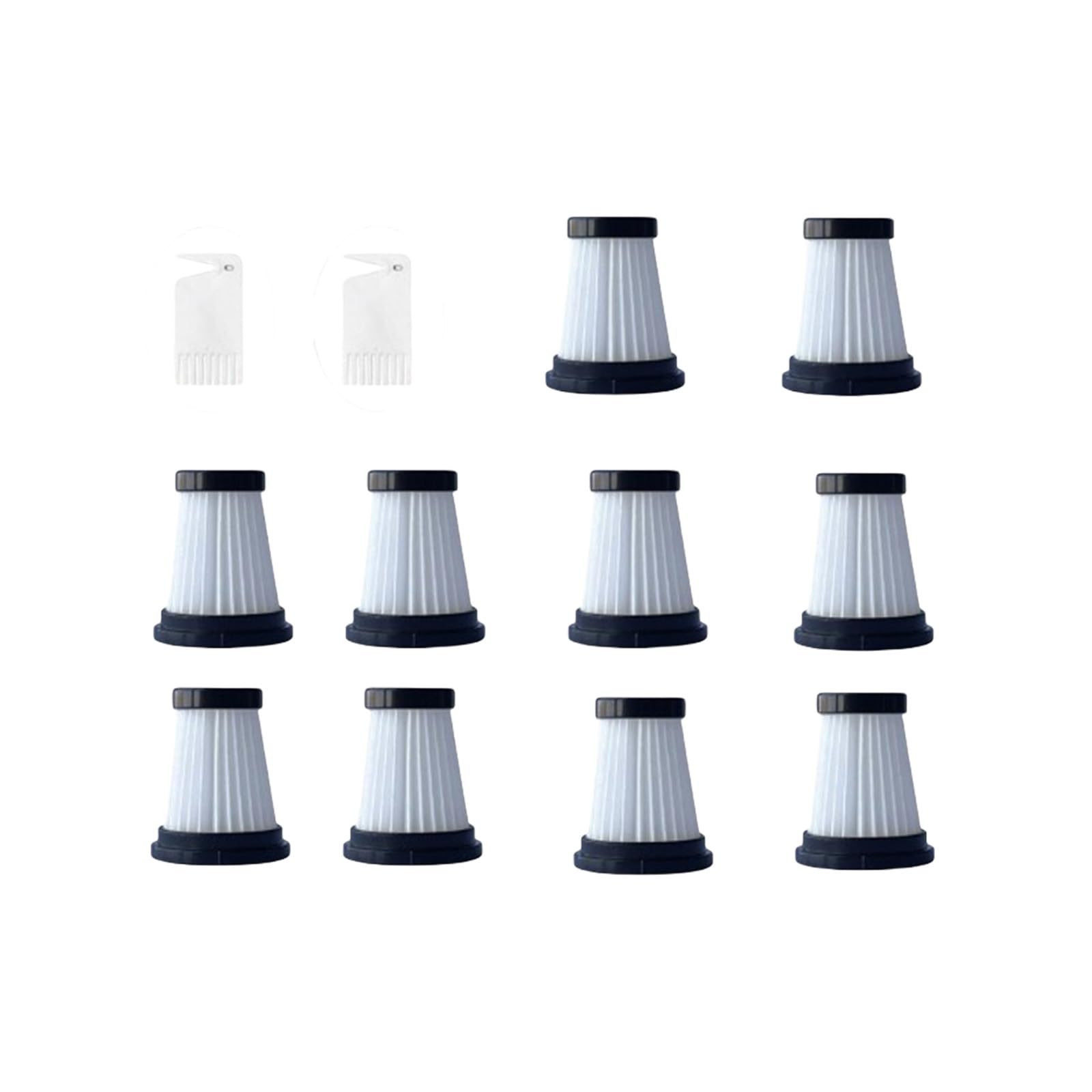 Kalttoy 10Pcs Filter Replacement Filter Trapping for K13 Handheld Vacuuming Cleaner Replacement Accessories Handheld Vacuum HEPA
