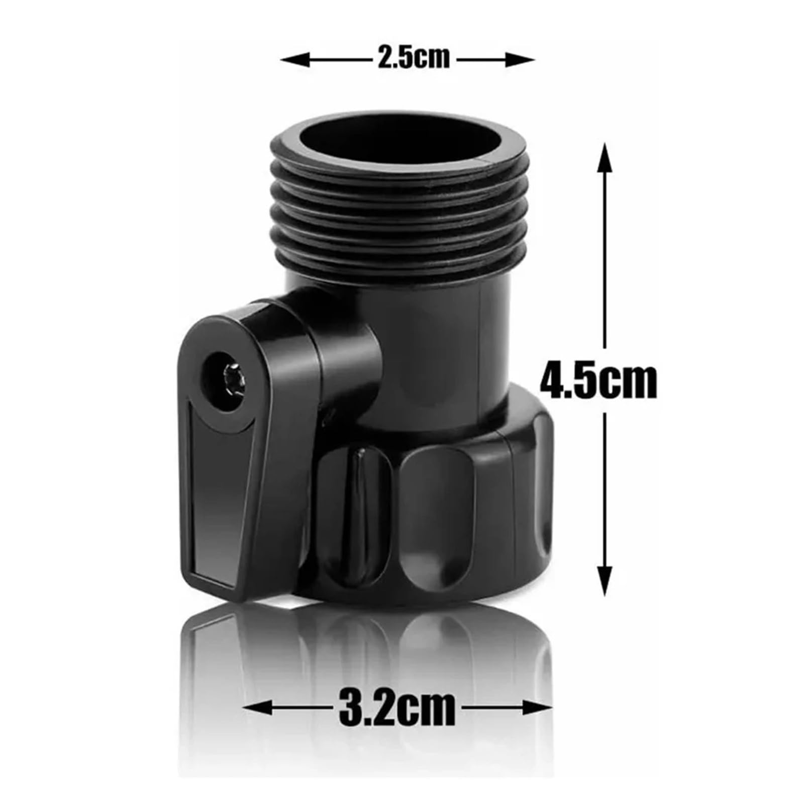 Lot de 24 raccords de tuyau d'arrosage - Connecteurs de contrôle de l'eau de 1,9 cm pour tuyau d'arrosage