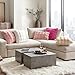 MIULEE Plüsch Kissenbezug 40x40 cm Kissenbezüge Flauschig Kissen Sofakissen Fell Beide Seiten Kurze Wolle Dekokissen Luxus Square Kissenhülle für Sofa für Schlafzimmer Waschbar Deko Weiß 2er Set