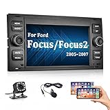 【Mirror Link per Android e iOS】 L'autoradio ha Android e iPhone PhoneLink, quindi puoi rispecchiare il display del tuo smartphone sul touch screen dell'autoradio. I telefoni Android ti consentono di controllare il tuo telefono attraverso l'ampio schermo stereo. Tieni presente che il collegamento mirror funziona per Android 4.0-8.0, iPhone 5s-8s