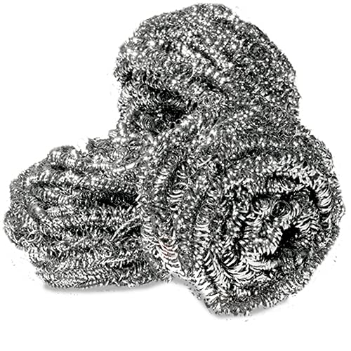 Spugnetta in Acciaio Inox Regular 35g, Pacco da 12
