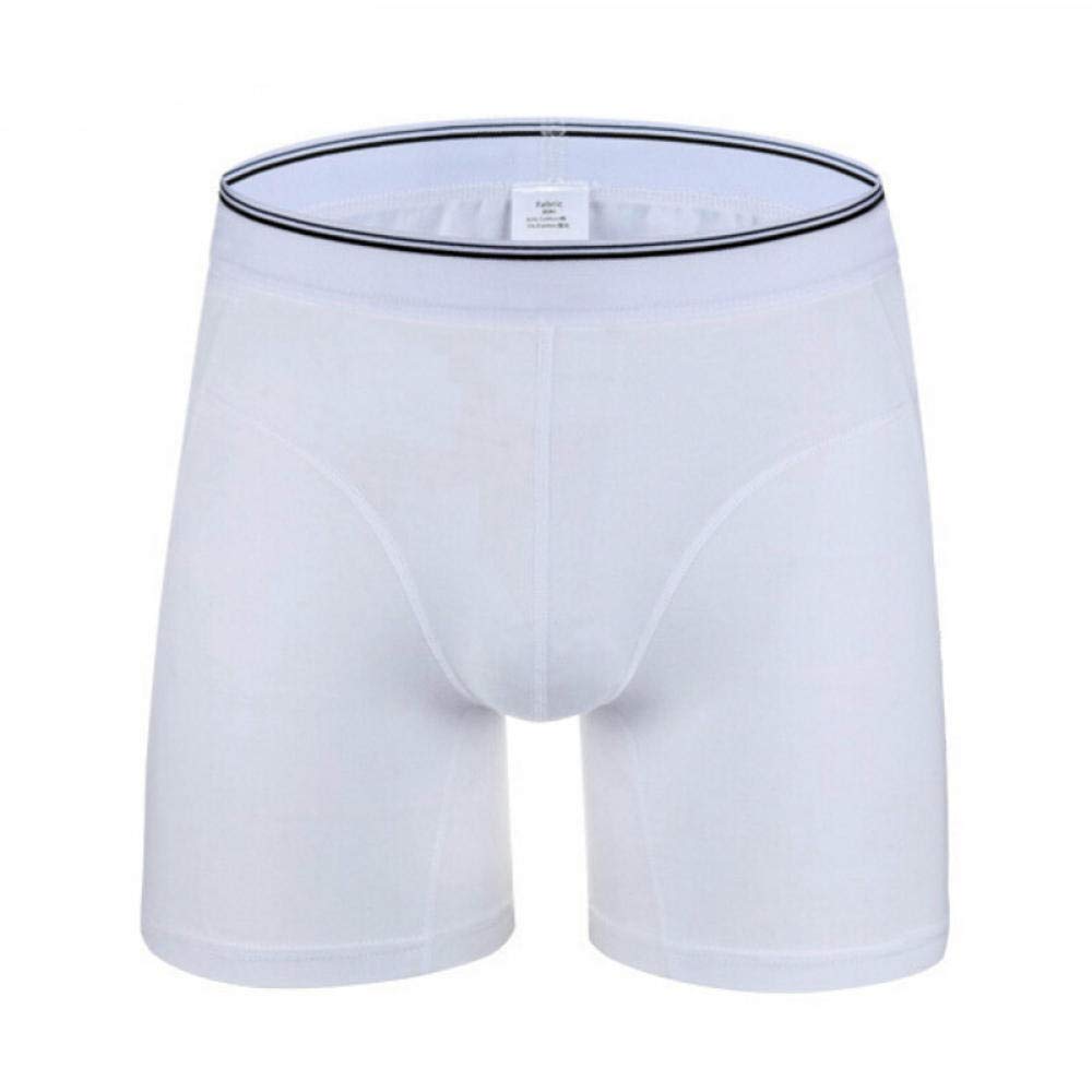 Boxer Hombrecalzoncillos Masculinos Boxershorts Moda Sexy Algodón Hombres Plus Ropa Interior Larga Boxers Shorts Boxer Slip Panties (Pack De 3)