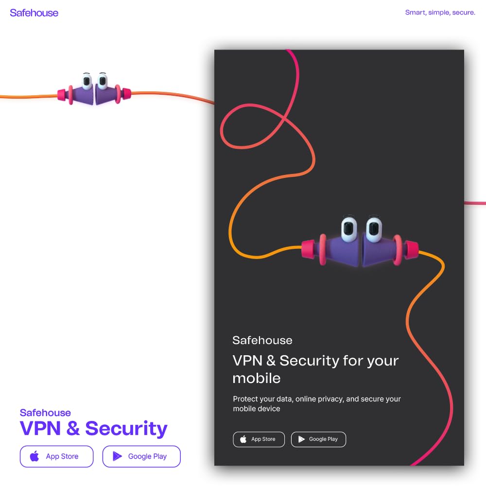 Safehouse VPN & Security | 1 Year Plan | Android/iOS/Chrome Extension 