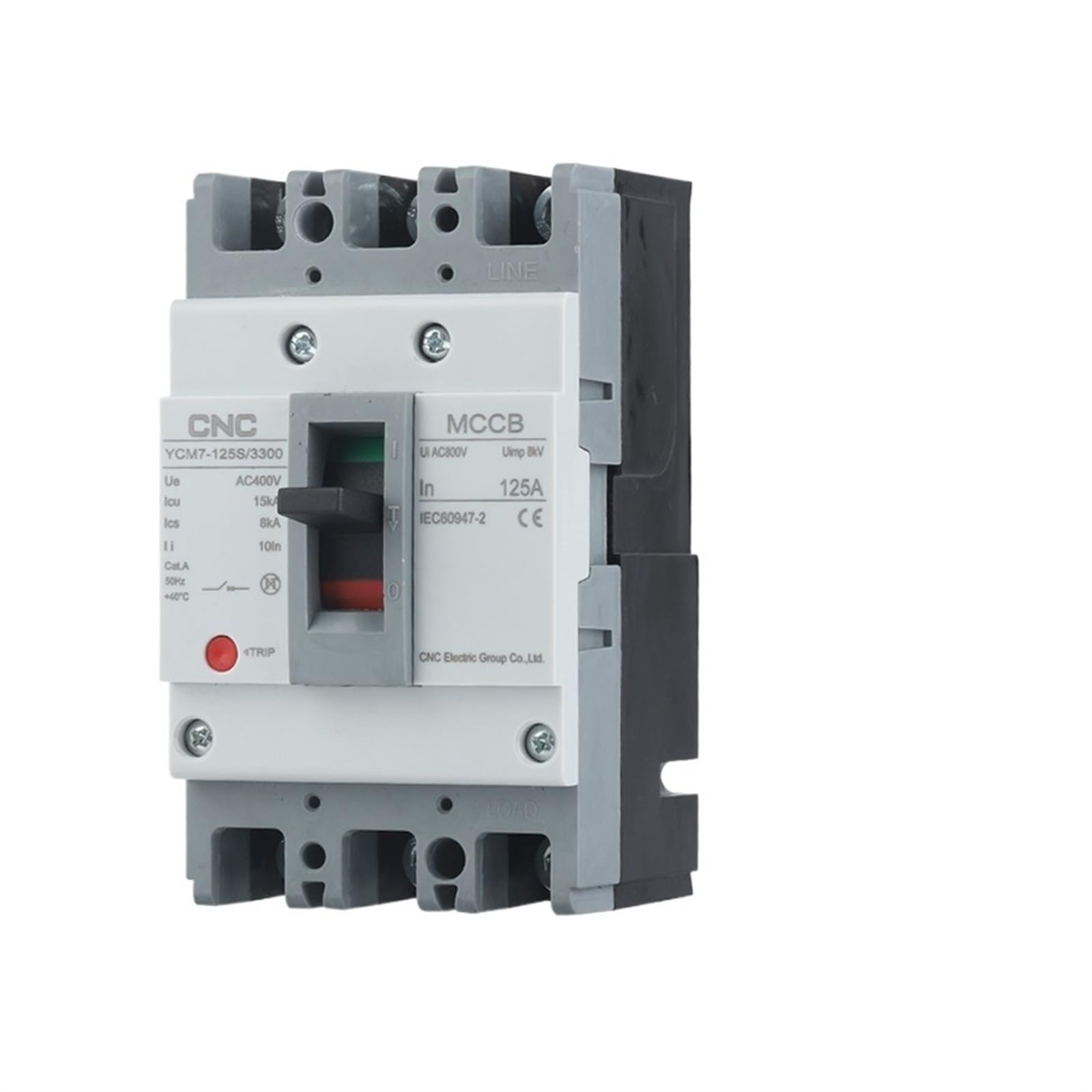 BJPCTUSF 3P 125A AC400V 15kA MCCB Kompaktleistungsschalter Solarschalter Motorschutz