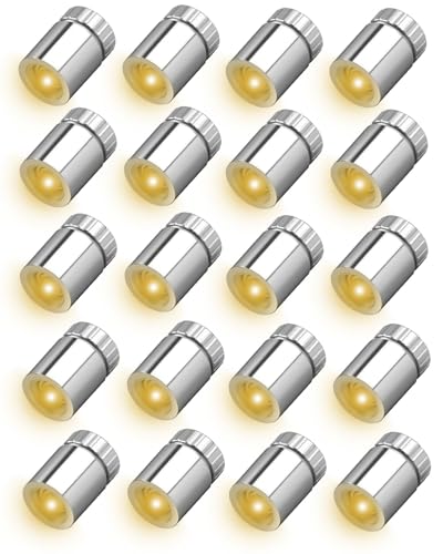 Yuio 20pcs Mini Lumières LED, Mini LED a Pile, Petite Lampe...