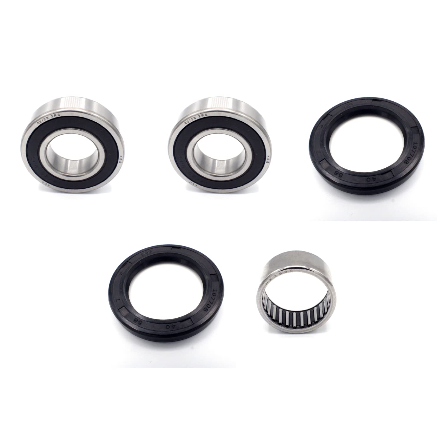 Rodamientos traseros para Yamaha FZ6-NAHG-FZ6 FZ6-NHG FZ6-NHG-FZ6 FZ6-S-FZ6-SS-FZ6 FZ6-SHG