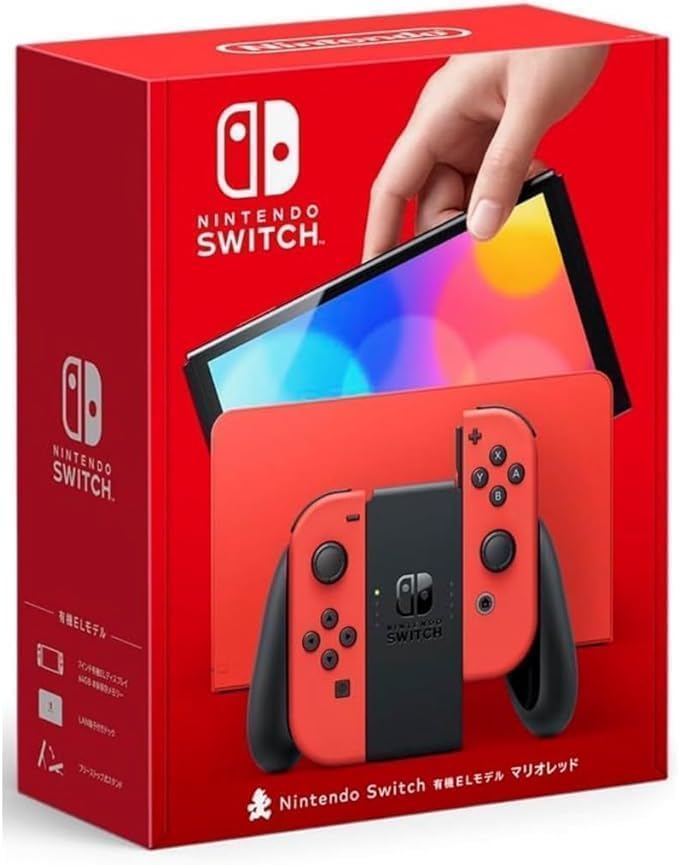 Nintendo Switch 本体 赤 プロコン、microSD128GB付 Nintendo Switch 本体 microSD128GB付属 SanDisk マイクロsdカード