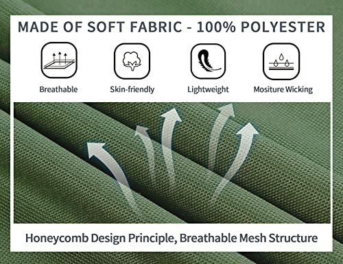 V Valanch Golf Polos For Men 3 Pack Performance Outdoor Clothing Short Sleeves Polo Shirts (Black+Green+Blue,Xl) #TOP4