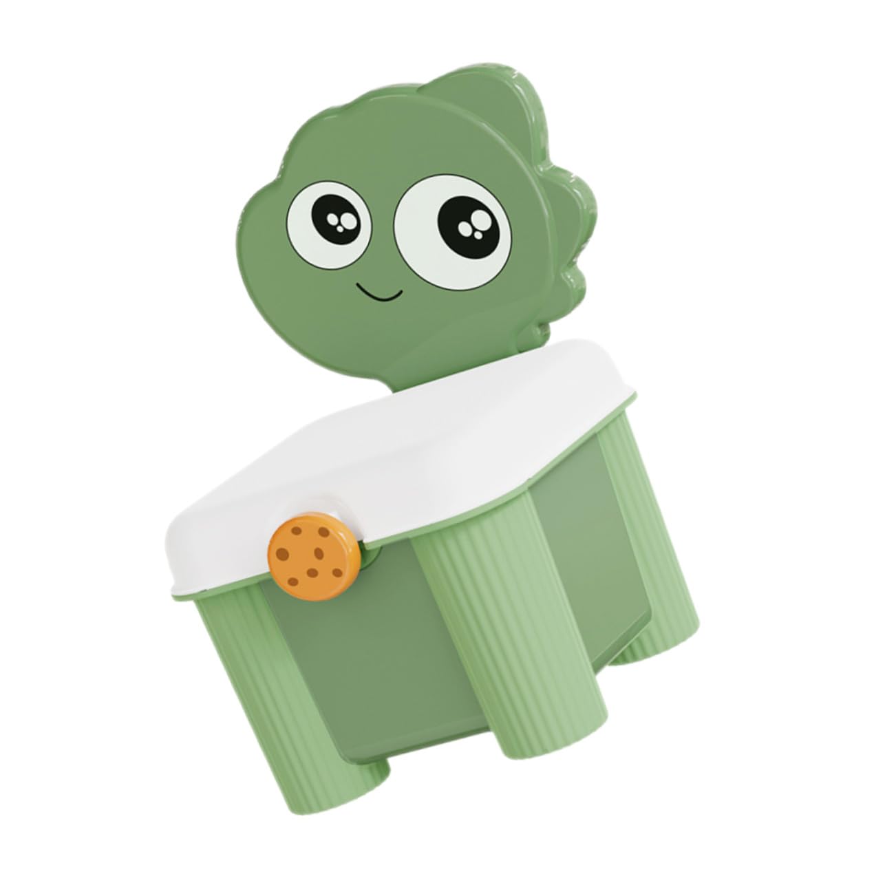 Boîte rangement jouets plastique vert pour éviter le désordre et ranger la chambre en un clin d'œil