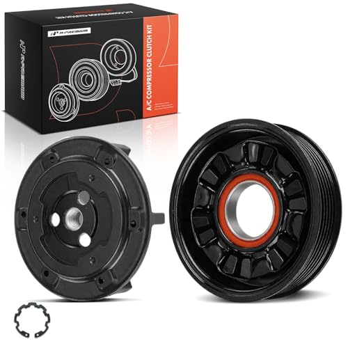 A-Premium Air Conditioner AC Compressor Clutch Kit Compatible with BMW 325i, 325xi, 328i, 328i xDrive, 328xi, 330Ci, 330i, 330xi, 525i, 525xi, 528i, 528i xDrive, 528xi, 530i, 530xi, 128i, M3, M5, Z4