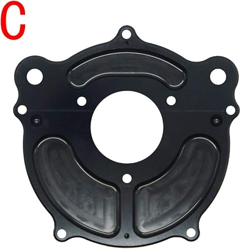 Miniatura 6 de Kit limpiador de turbina de motocicleta de admisión de filtro de aire, corte CNC, cromado para Harley Touring Street Glide 2008-2016 Softail