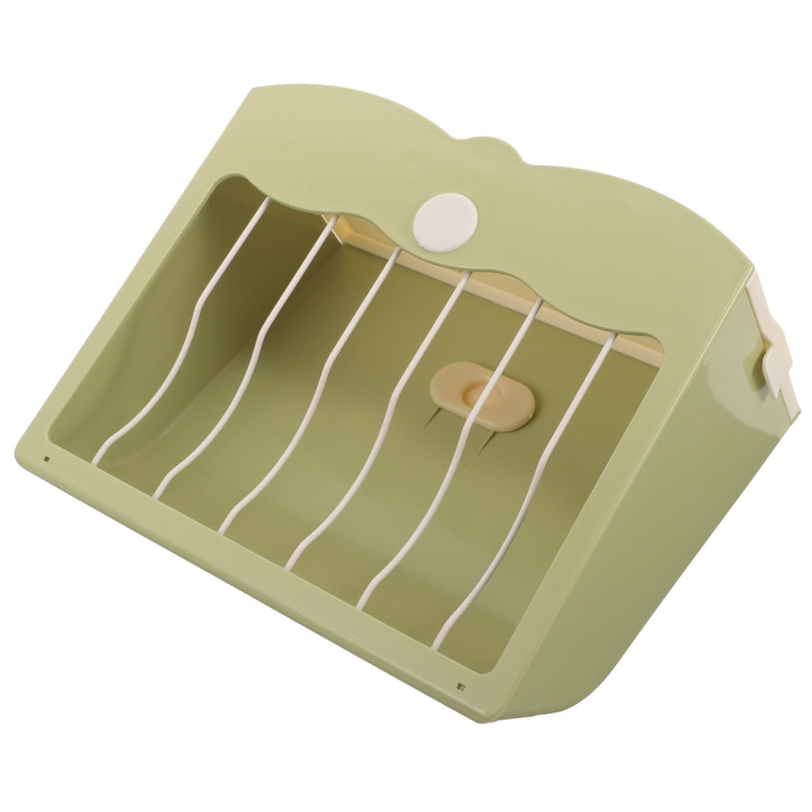 BESTonZON Kaninchen Futterspender aus Kunststoff und Hängender Futterhalter für Kleintiere Robust und Langlebig Verhindert Futterverschwendung Geeignet für Kaninchen Hamster und