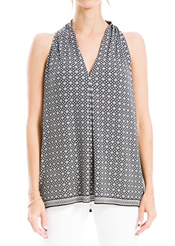 Amazon.com: Max Studio Women's V-Neck Tank Top with Inverted