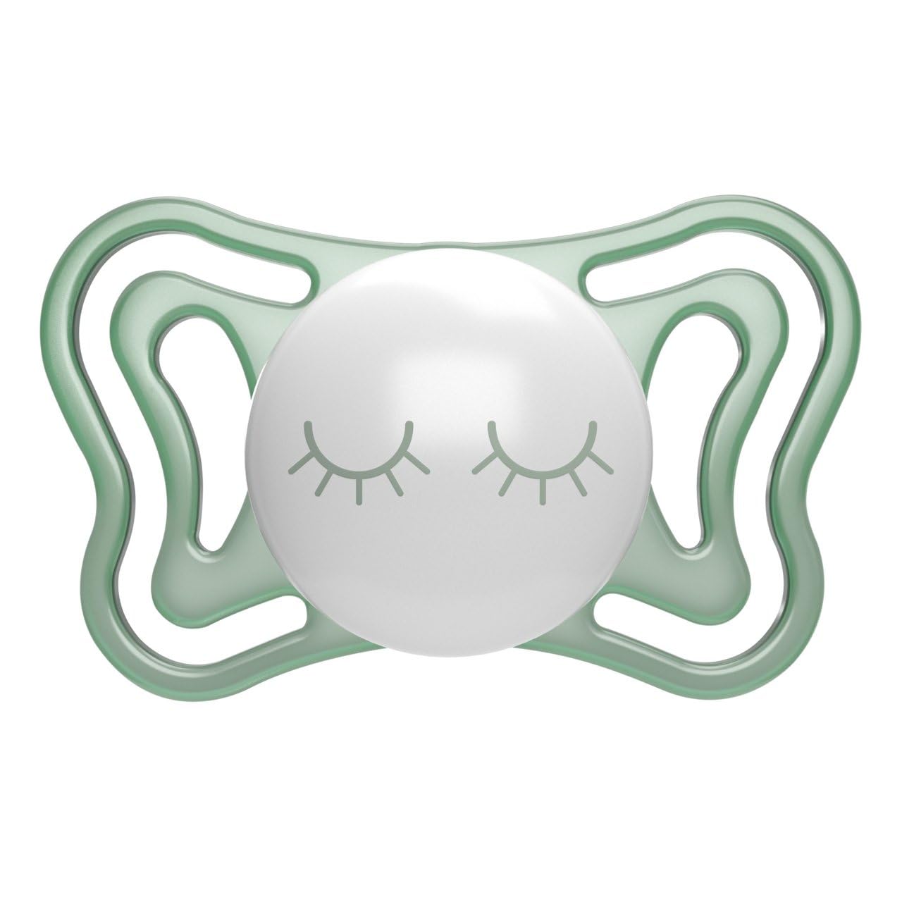 Chicco PhysioForma Light Lumi, Glow in the Dark Soother, 16-36 Months, Silicone Teat, Promotes Proper Mouth Development, 2 Pieces, Neutral - 5