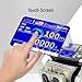 Money Counter Machine Touch Screen– Value Count USD EUR CAD MXN – Counterfeit Detection UV/MG/IR/DD & Batch/Add – Large TFT Color Screen – 1300 Bills/min Fast Speed Money Counter - US Service Team