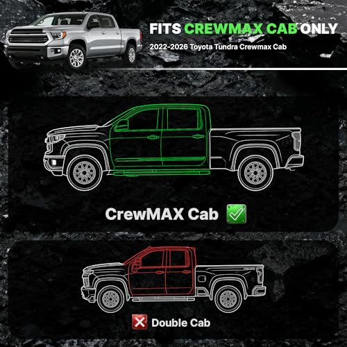 Estribos OEDRO compatibles Toyota Tundra 2022-2026 miniatura 2