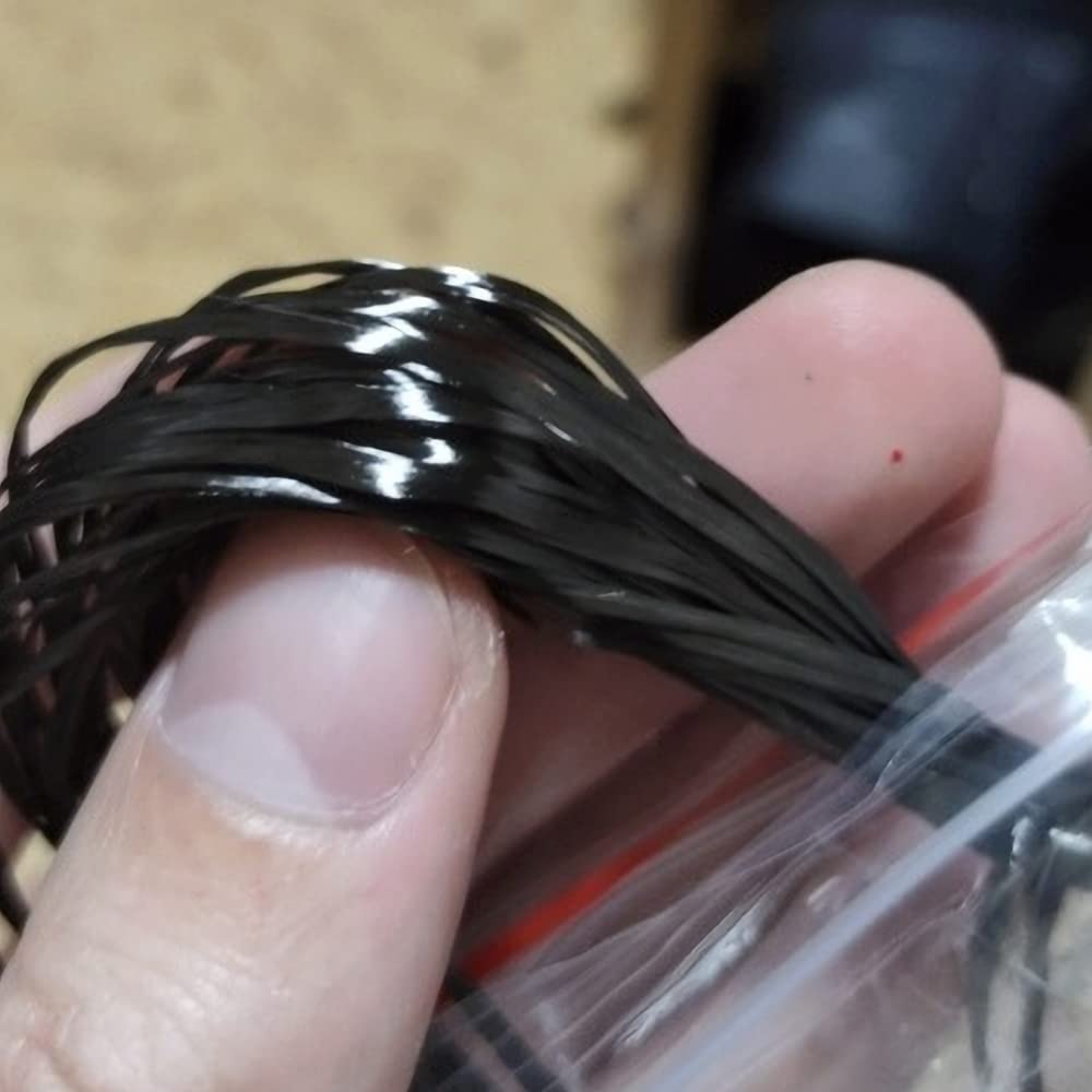 Fil de fibre de carbone 3K 6K 12K 24K Résistance aux hautes températures Conductif et résistance à la traction Fil chauffant en fibre de carbone (6K : 2 mm x 120 m)