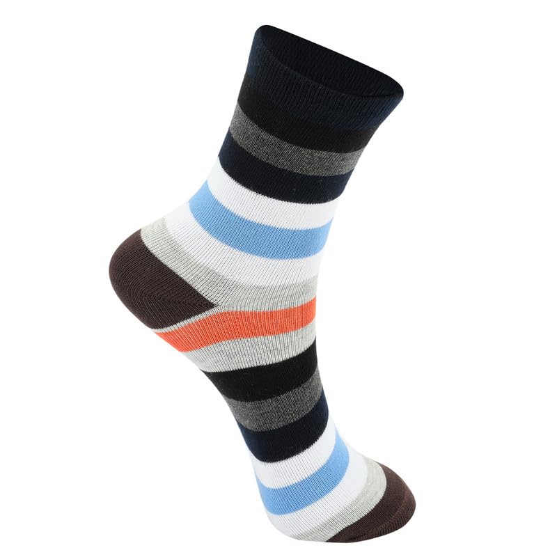Image of Kids Boys Socks - Printed Cotton Kids Socks | Soft and Comfortable, Sock for Boys | Stylish & Durable Boy Sock for Everyday - Pack of 5 Pairs