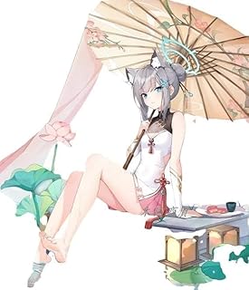 [ZHUANG] ブルーアーカイブ X雀魂-じゃんたま-砂狼白子コスプレ衣装 + ウィッグ