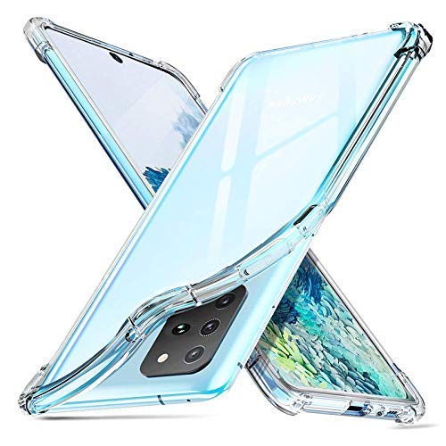 Dashmesh Shopping® Shock Proof Protective Soft Back Case Cover for Samsung Galaxy S20 (Transparent) [Bumper Corners with Air Cushion Technology] (B08PKVD2V4) Amazon Price History, Amazon Price Tracker