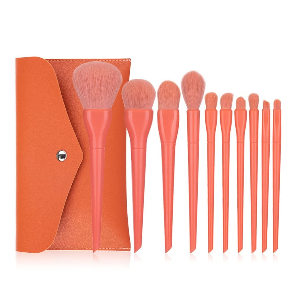 Loser Pinsel Komplettset Concealer Lidschatten Foundation Pinsel Beauty Tools 10 Make-up-Pinsel-Set
