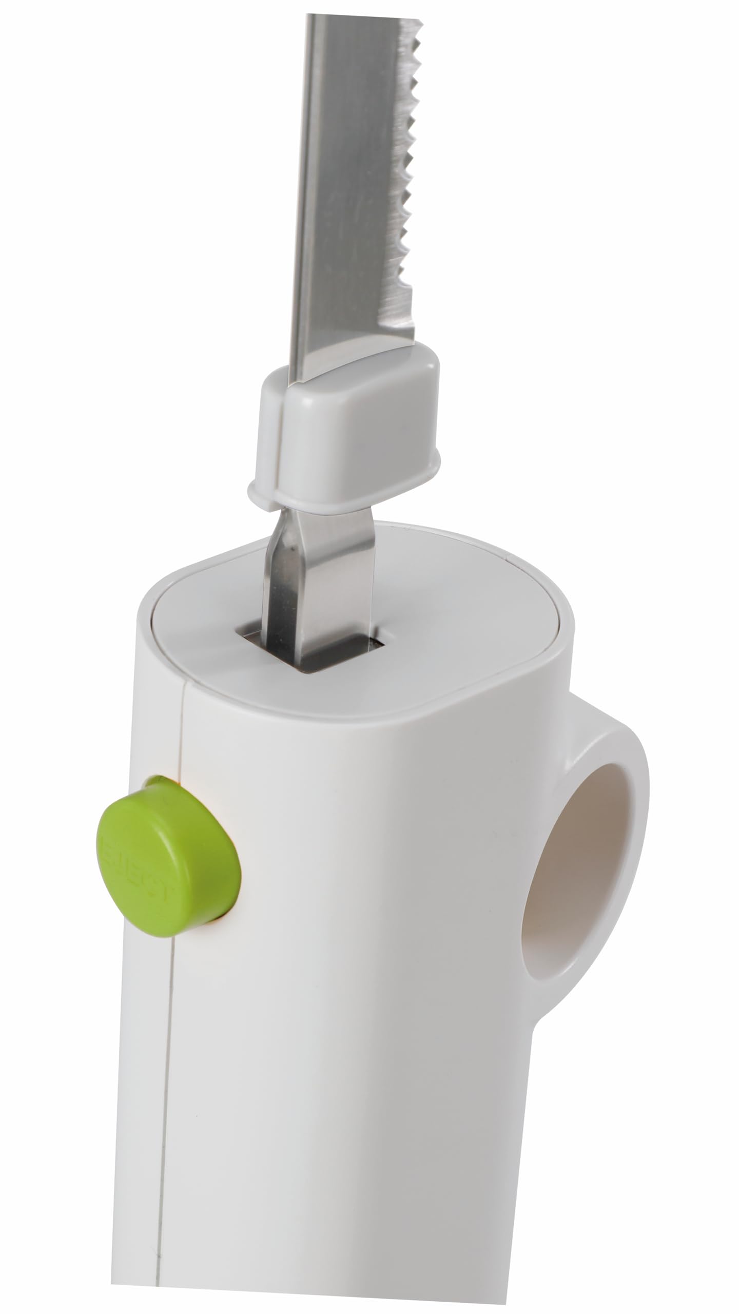 Cadeau Fête des Pères - Couteau Électrique Sans fil ONE TOUCH KC157 – Découpe Sans Effort Rôtis, Volaille, Pain – Rapide, Précis – Maniement Facile et Sécurisé – Idéal si problème de préhension