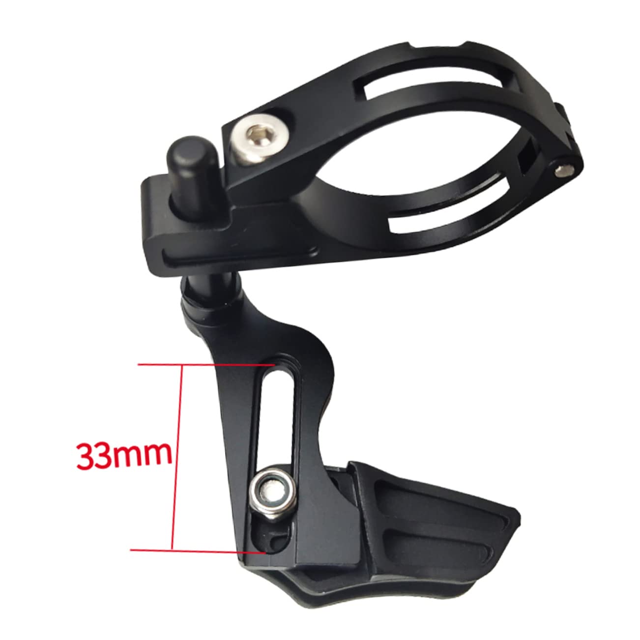 ifundom Guida Catena Bici Catena di Bici Bicicletta guidacatena utile guidacatena Parti di Catena in Metallo Bici Prodotti Black