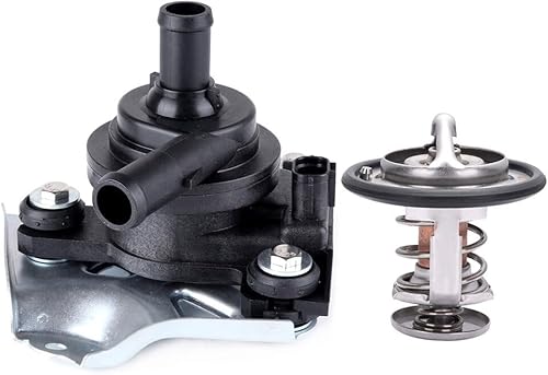 SCITOO Thermostat Housing Auxiliary Water Pump Fit For 2004-2009 for Toyota Prius 1.5L 0400032528 G9020-47031