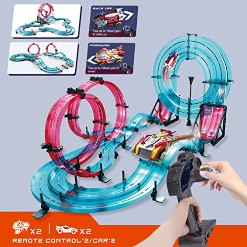 Insgen MEIZHIBAO-689 Slot Car Race Track Sets thumb #6