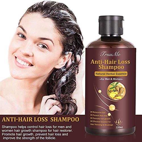 Hair Thickening Shampoo, Shampoo for Hair Growth, Hair Loss Shampoo, Hair Loss Treatment, Natural & Organic Herb Shampoo for Hair Regrowth Faster/Prevent Hair Loss - Thumbnail 2