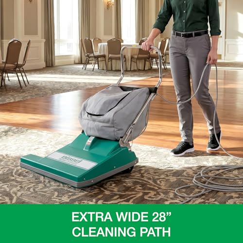 Image of BISSELL BigGreen Commercial BG-CC28 Extra Wide Vacuum Cleaner, 28 inch Cleaning Path, 36.5 inch Height, 29 inch Length, 36 inch Width