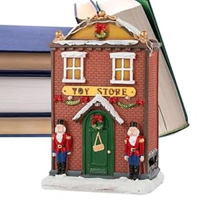 Fokcalgary Domy Bożonarodzeniowe Led Wioska