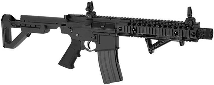 DPMS Full Auto SBR CO2-Powered BB Air Gun with Dual Action Capability