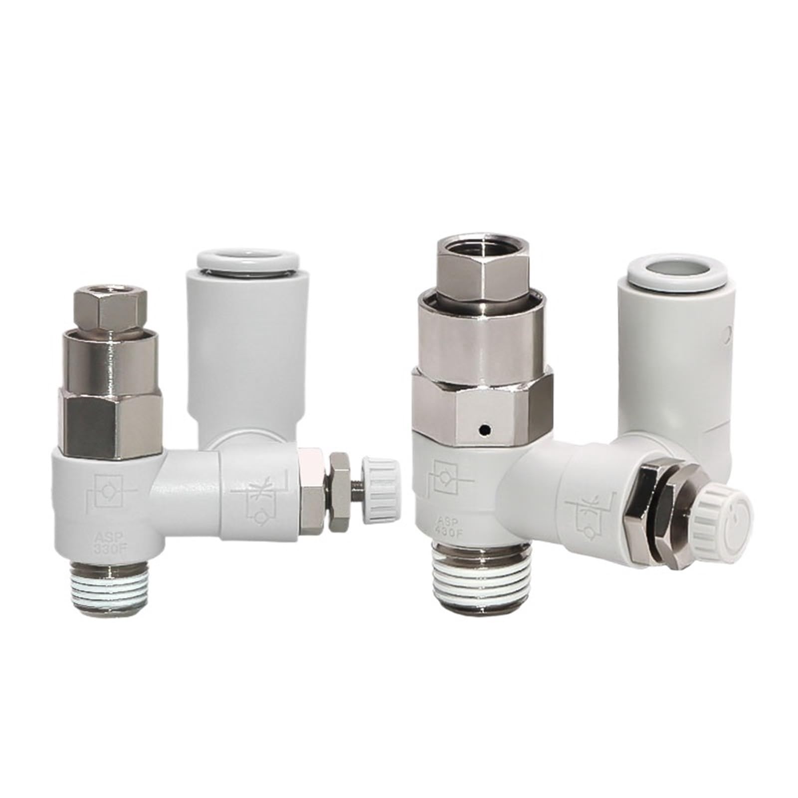 Válvula de control de velocidad para evitar caídas de presión en tubos de 8mm