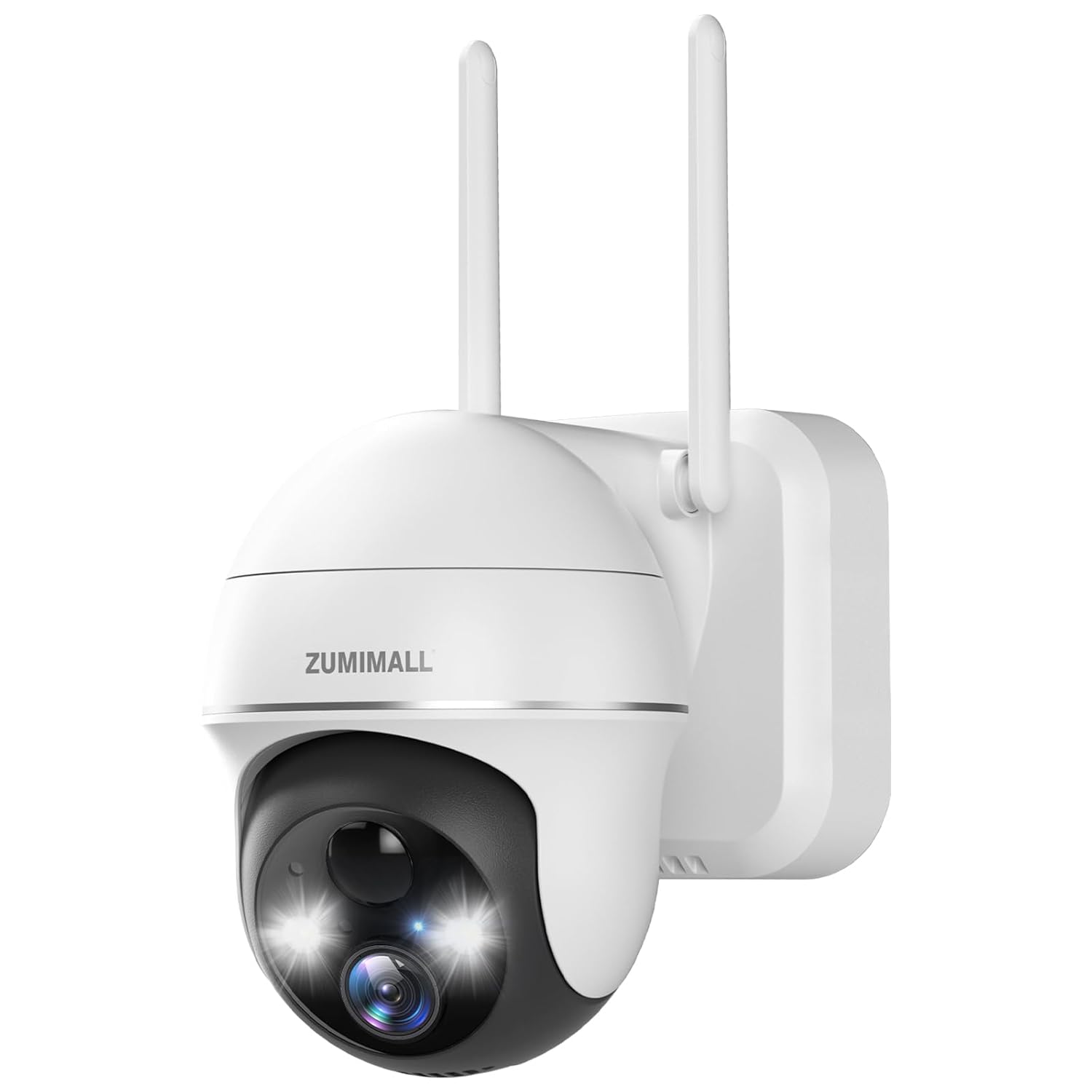 ZUMIMALL Security Cameras Wireless Outdoor, 360 Degree View, 2K Battery Powered Cameras for Home Security, 3MP Color Night Vision, 2-Way Talk, IP66, AI Analysis, Cloud Storage, Alexa ZUMIMALL Security Cameras Wireless Outdoor, 360 Degree View, 2K Battery Powered Cameras for Home Security, 3MP Color Night Vision, 2-Way Talk, IP66, AI Analysis, Cloud Storage, Alexa