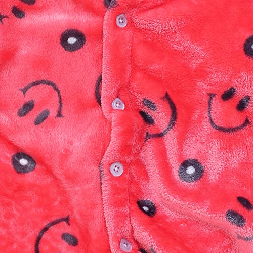 Image of ICABLE Baby Boys Baby Girls Infants Kids Shearing Velvet Full Sleeves Winter Wear Romper Set Overall Set
