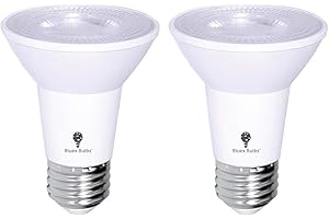 2-Pack PAR20 LED Floodlight Bulbs: 8W Bright Spot Lights for Indoor & Outdoor Use