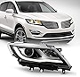AKKON - Fits 2015 2016 2017 2018 2019 Lincoln MKC 4Door [HID/Xenon] LED DRL Projector Headlight Headlamp Passenger Right Side
